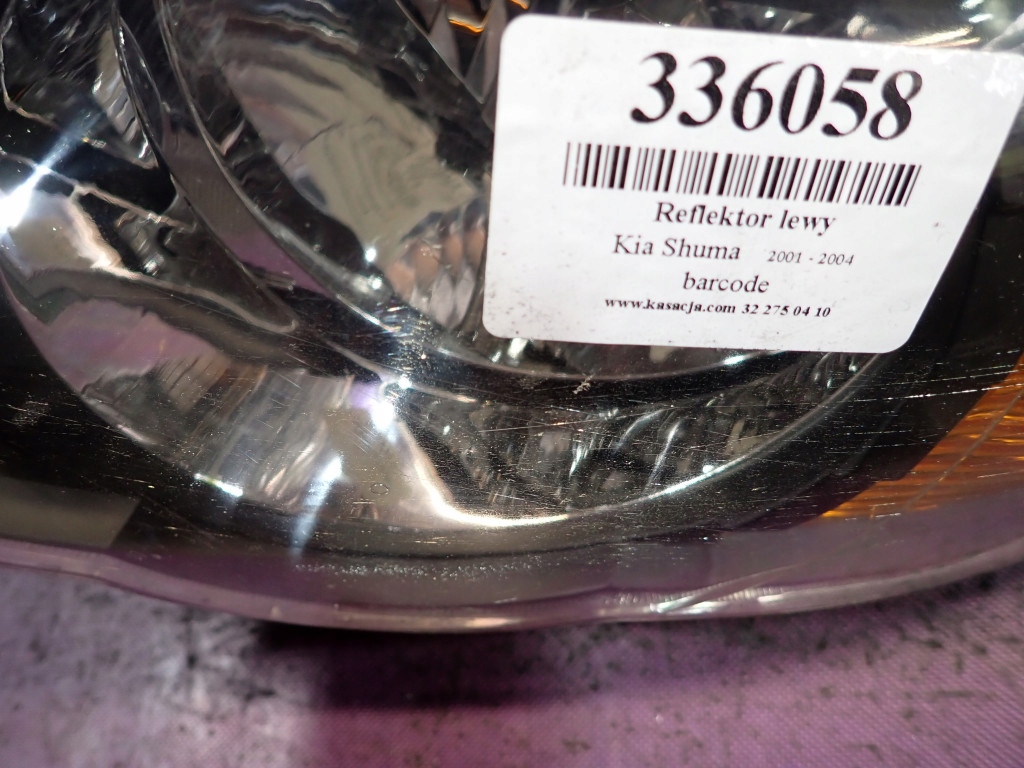 фото №7, Kia shuma hb 5d 01-04 лампа фара левый 51020l