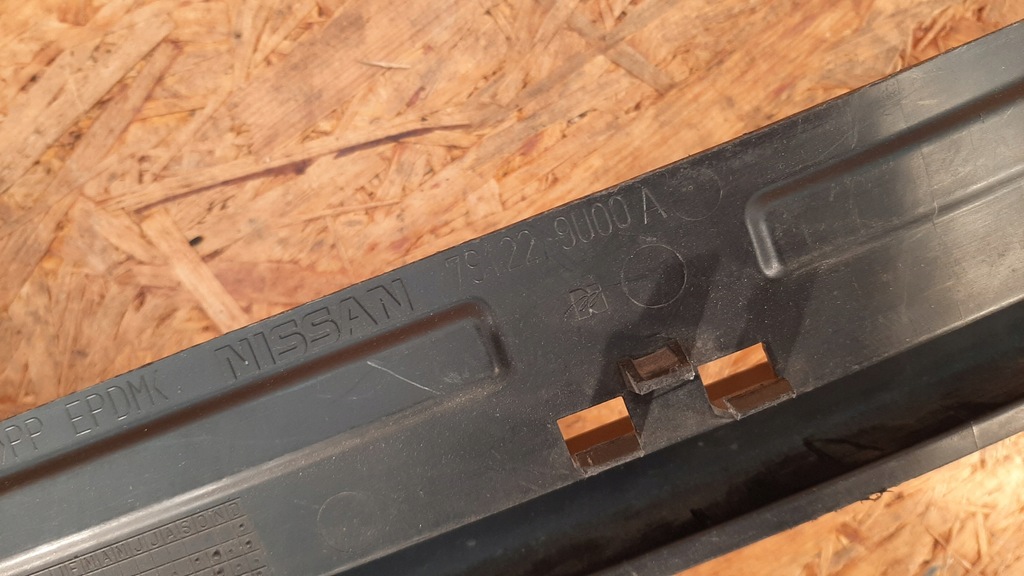 фото №7, Nissan note e11 направляющая бампера задняя задний 791229u00a