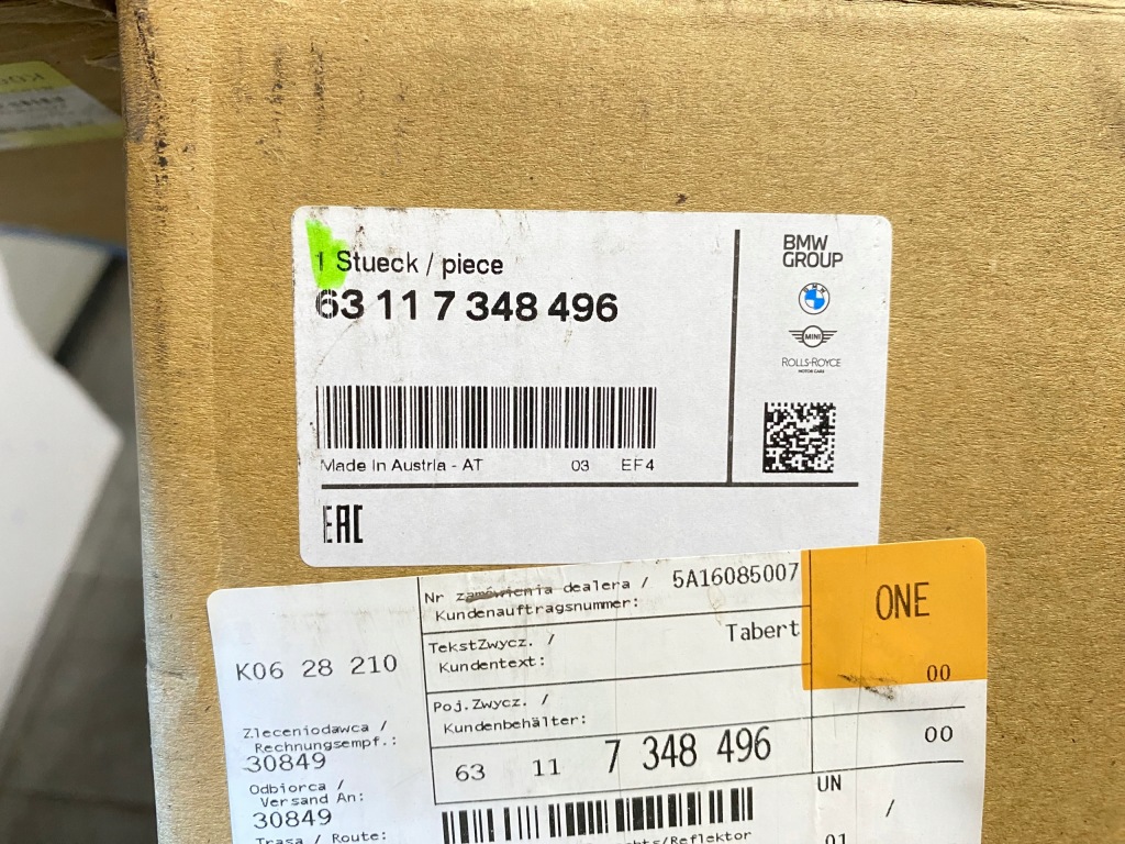 фото №16, Nowa лампа правая перед передняя full led bmw 7 f01 f02 lift lci