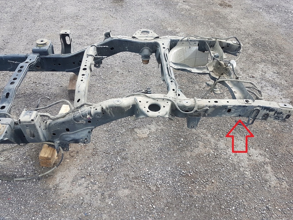 фото №12, Dodge ram 09-17 рама опорний 4x2 перед задня 5,7 hemi