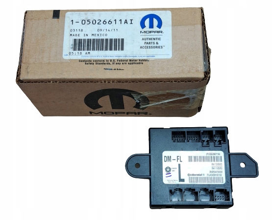 фото №1, Mopar модуль блок управления дверь 05026611ai k05026611ai