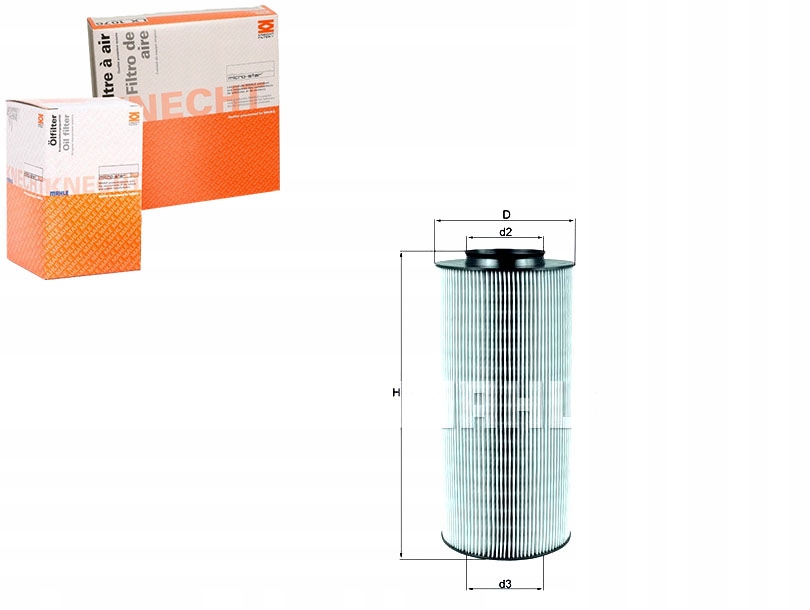 фото №1, Фільтр повітря [knecht]