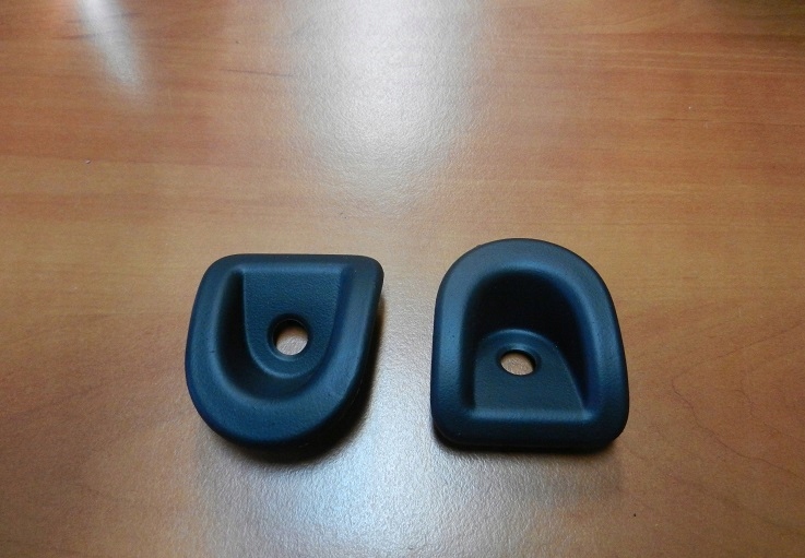 фото №4, Mustang 2010+ пластик засов дверь защита заглушка