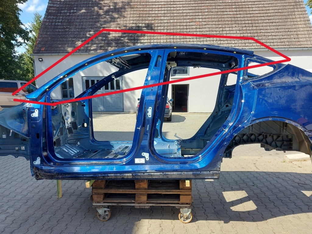 Купити Tesla model y 2024r, дах niebieski ppsb