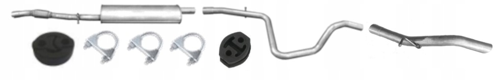 фото №1, Гасник труба fiat qubo 1.3 jtd multijet дизель 16v