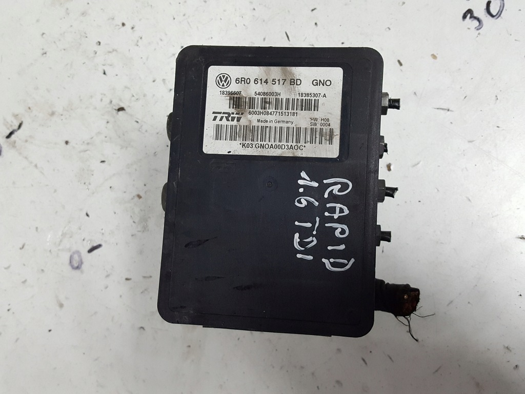 фото №1, Skoda rapid 12-17r насос гальмівна abs 6r0614517bd