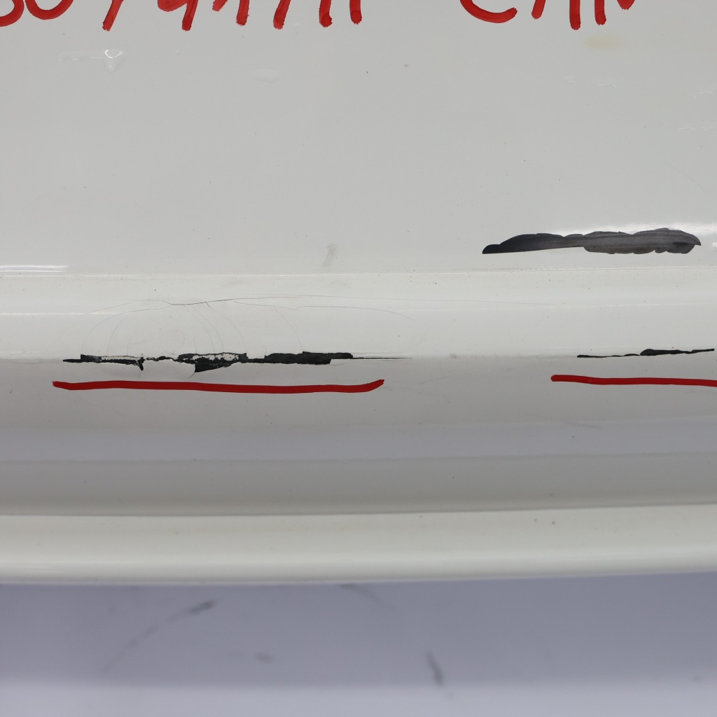 фото №10, Volkswagen vw scirocco mk3 бампер задній candy white білий - b9a