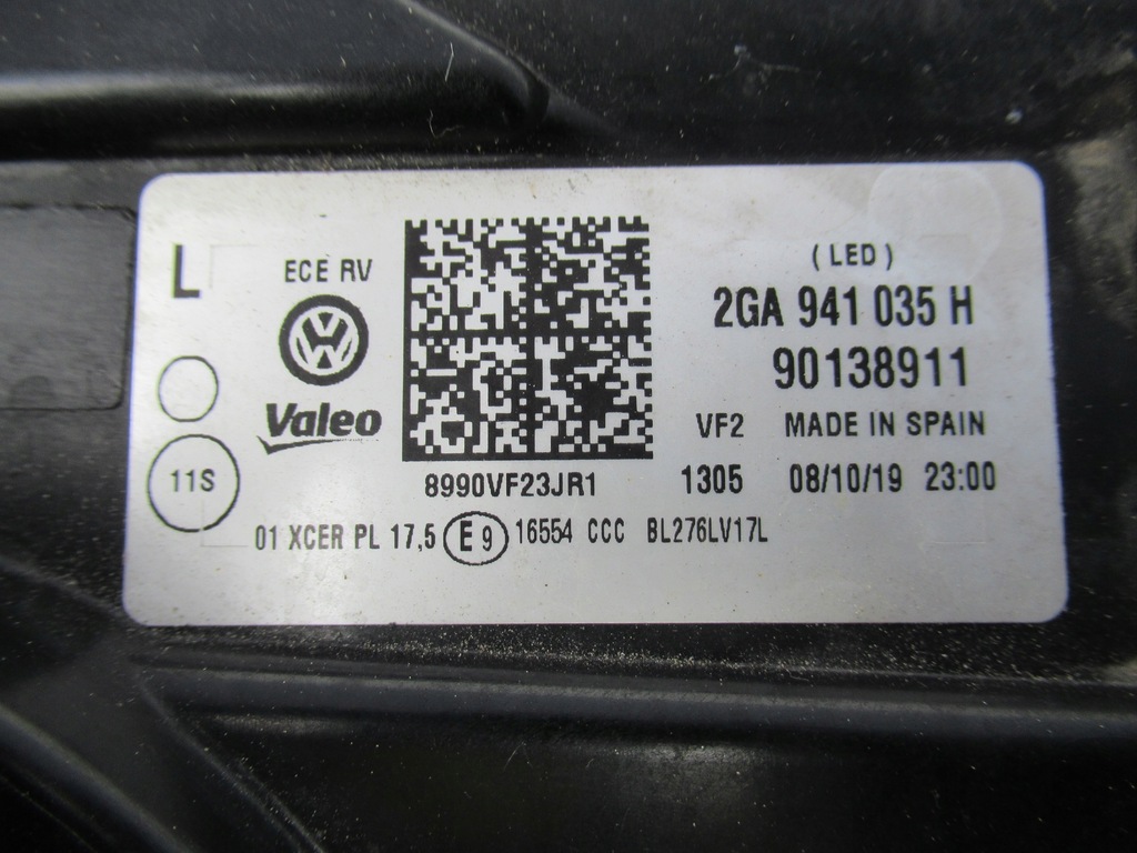 фото №7, Vw t-roc troc 2ga лампа full led ліва 2ga941035h