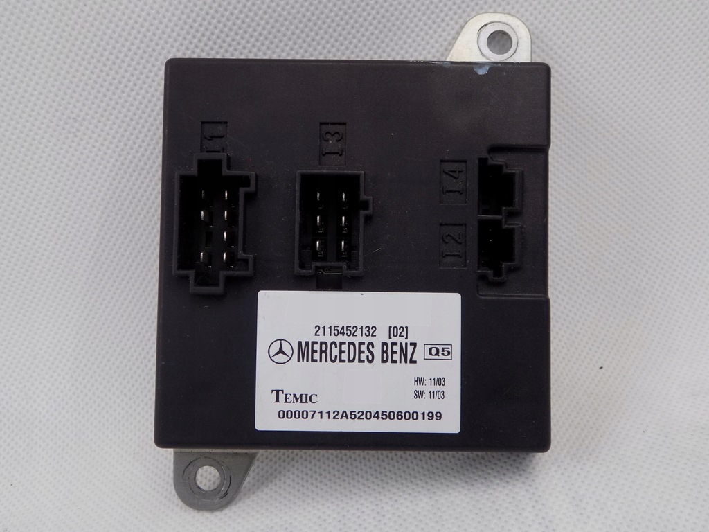 фото №1, Mercedes w211 модуль сидіння 2115452132