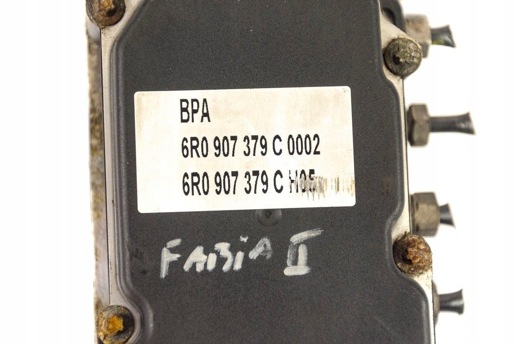 фото №7, Skoda fabia ii насос блок управления abs 6r0614117d