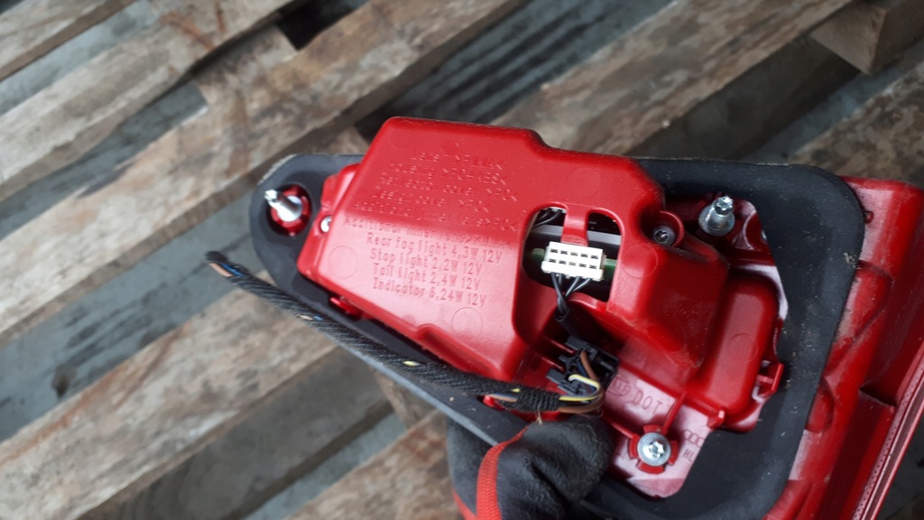 фото №10, S4 b8 lift лампа левая sedan задняя w крышка usa a4 b8