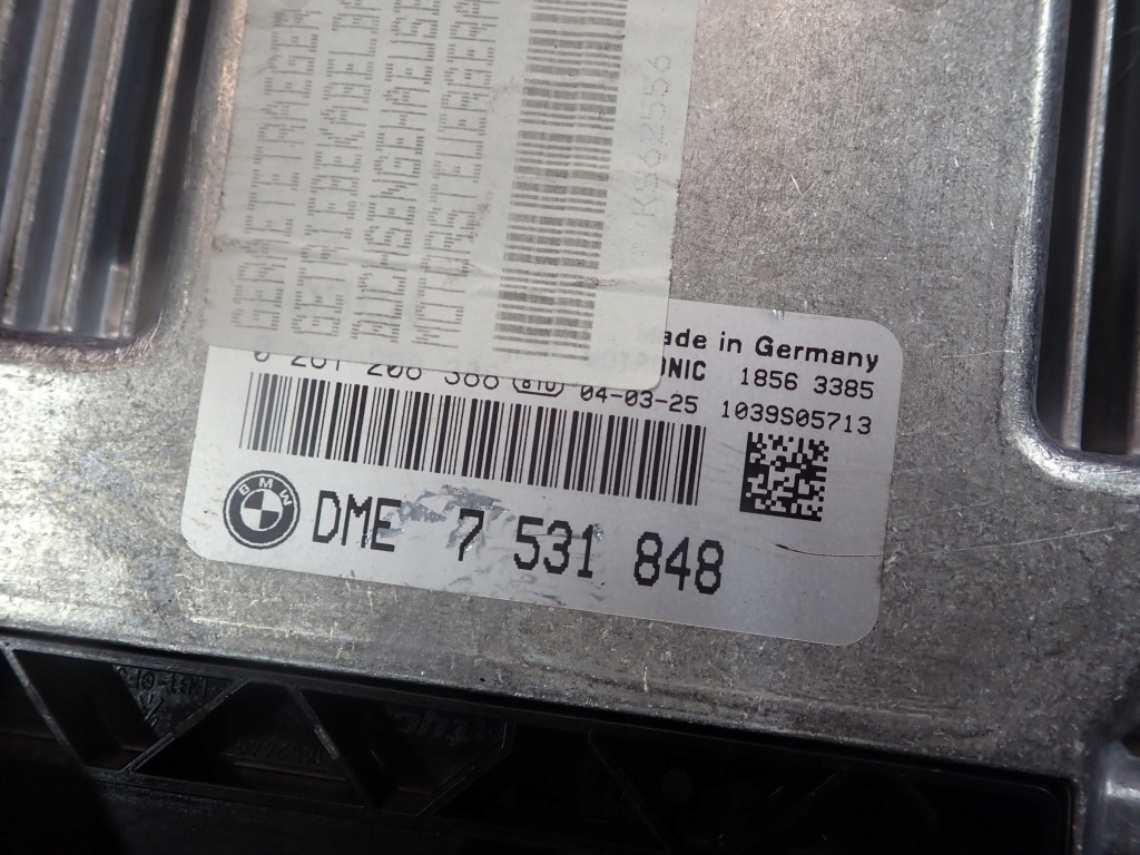 фото №7, Bmw e46 97-03 1.8 116km бортовой компьютер двигателя 7531848