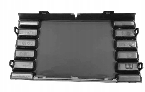 фото №9, Заглушка ґрати бампера перед grandland x 17-