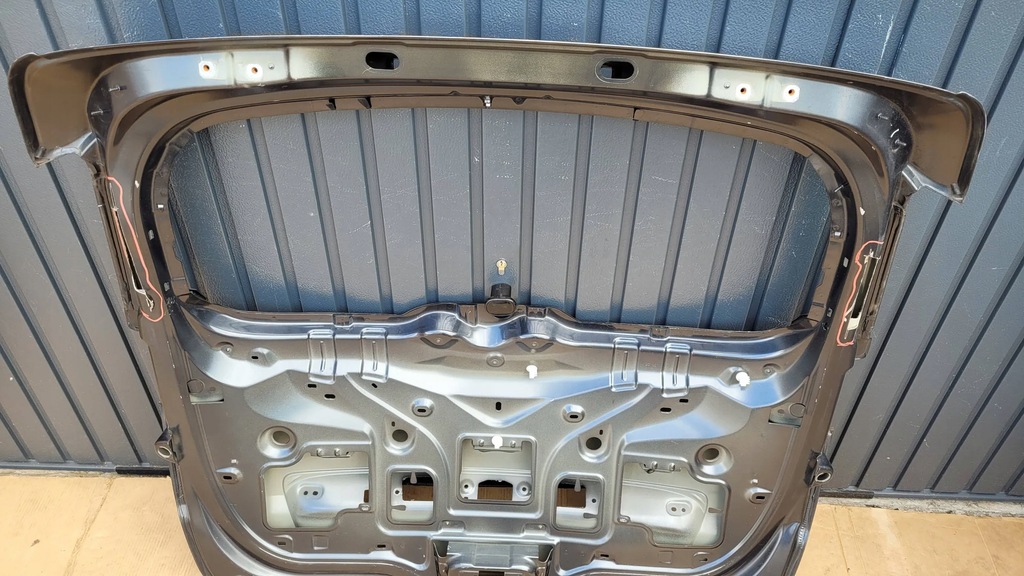 фото №8, Renault scenic iii 09- крышка багажника багажника задняя задняя