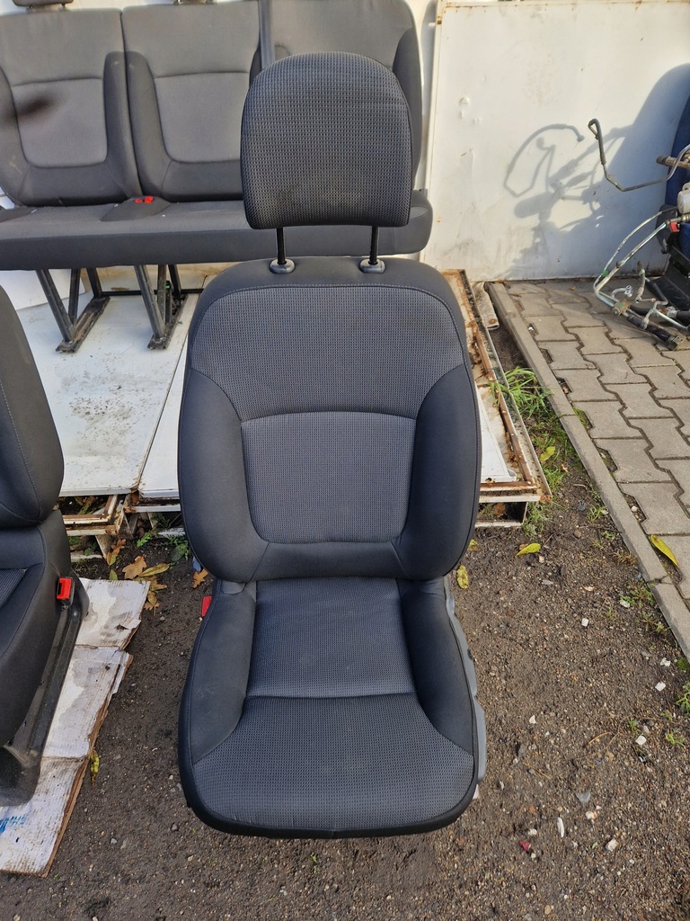 фото №5, Talento vivaro trafic b nv300 сидіння сидіння заднє сидіння kpl 1+2+3