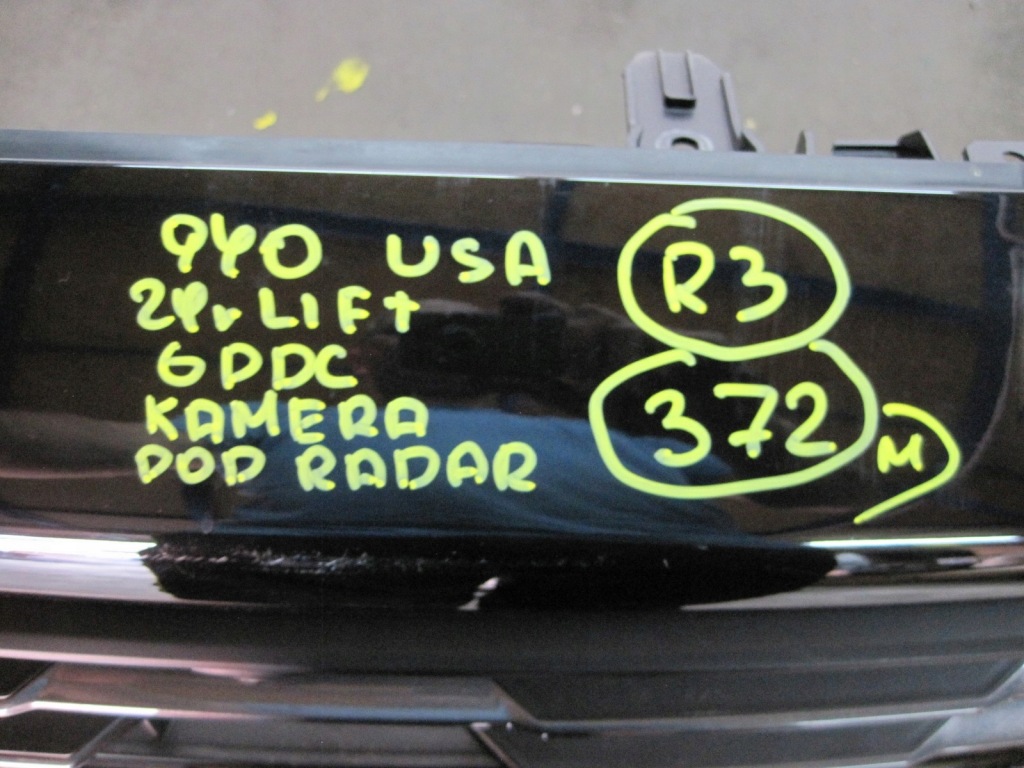 Бампер перед porsche cayenne 9y0 lift 6 pdc камера usa передний Доставка