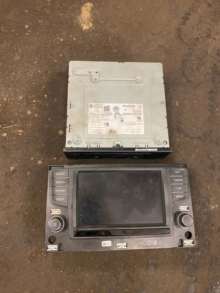 Купить Vw passat b8 дисплей navi 3g0919605d