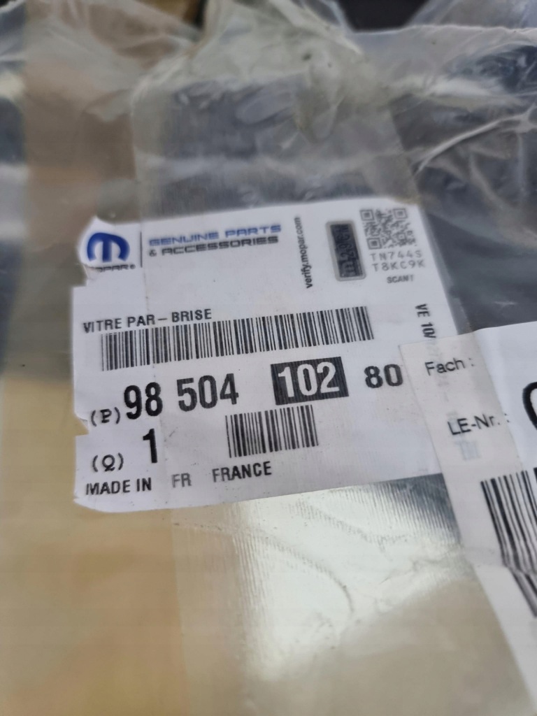 фото №8, Скло лобове перед підігрів opel astra l nowa оригінал 9850410280