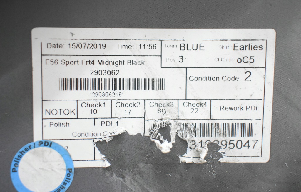 фото №7, Mini cooper s f55 f56 sport бампер перед передній