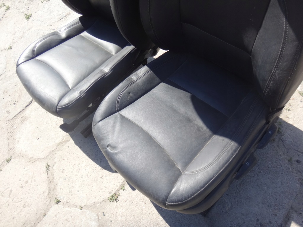 фото №11, Комплект сидінь сидіння заднє сидіння задня bmw e90 europa czarna шкіра