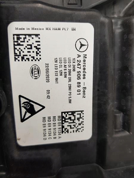 Фара левая перед full led mercedes a2479068901 Цена