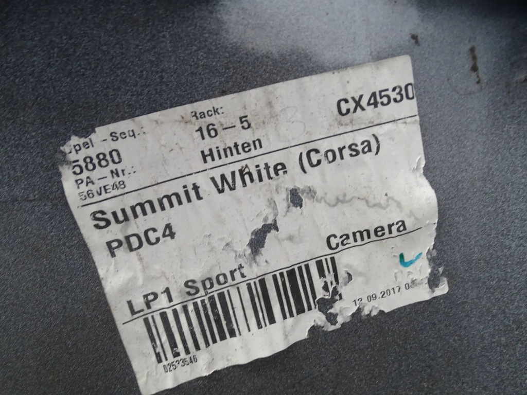 фото №10, Бампер задняя задний opel corsa e v 5 opc-line