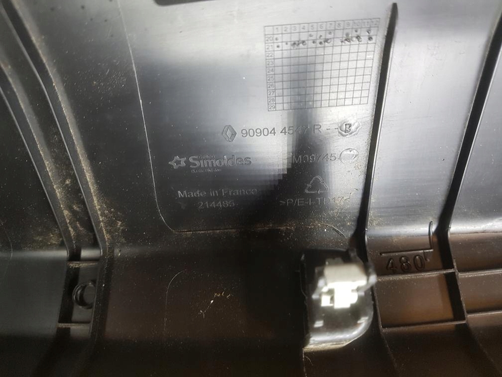 фото №7, Renault kangoo iii mercedes citan защита заглушка пластик 909044547r