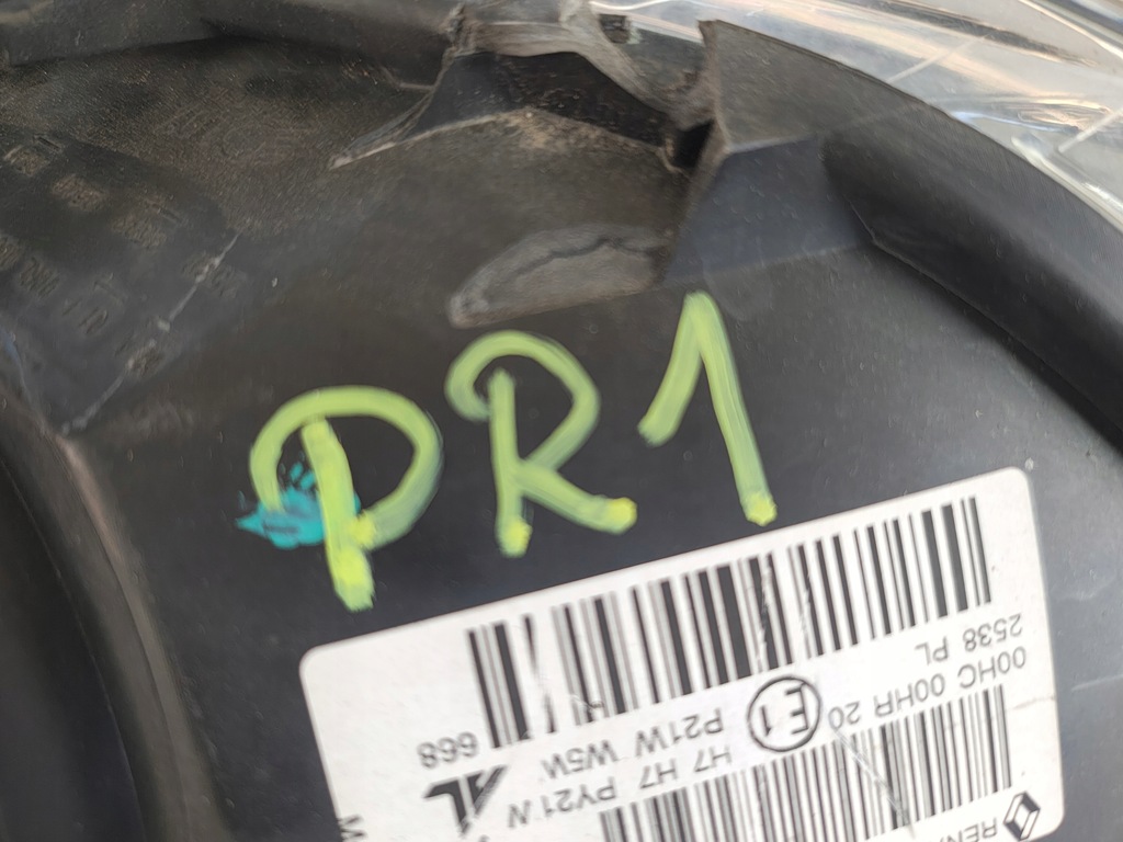 фото №9, Лампа передняя левая renault megane iii 260602446r