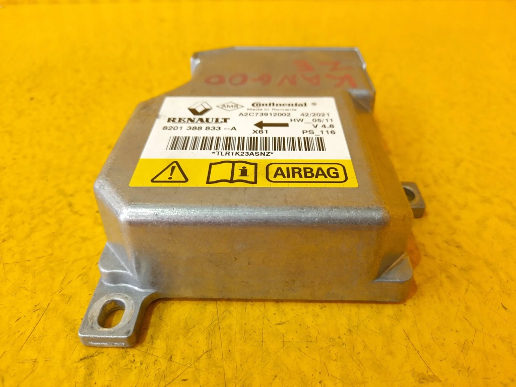фото №1, Renault kangoo ii lift модуль air bag 8201388833a