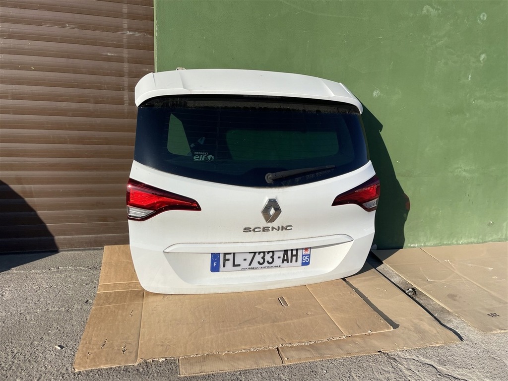 фото №1, Крышка багажника задняя dv369 dv 369 renault scenic 4 iv короткий 16-