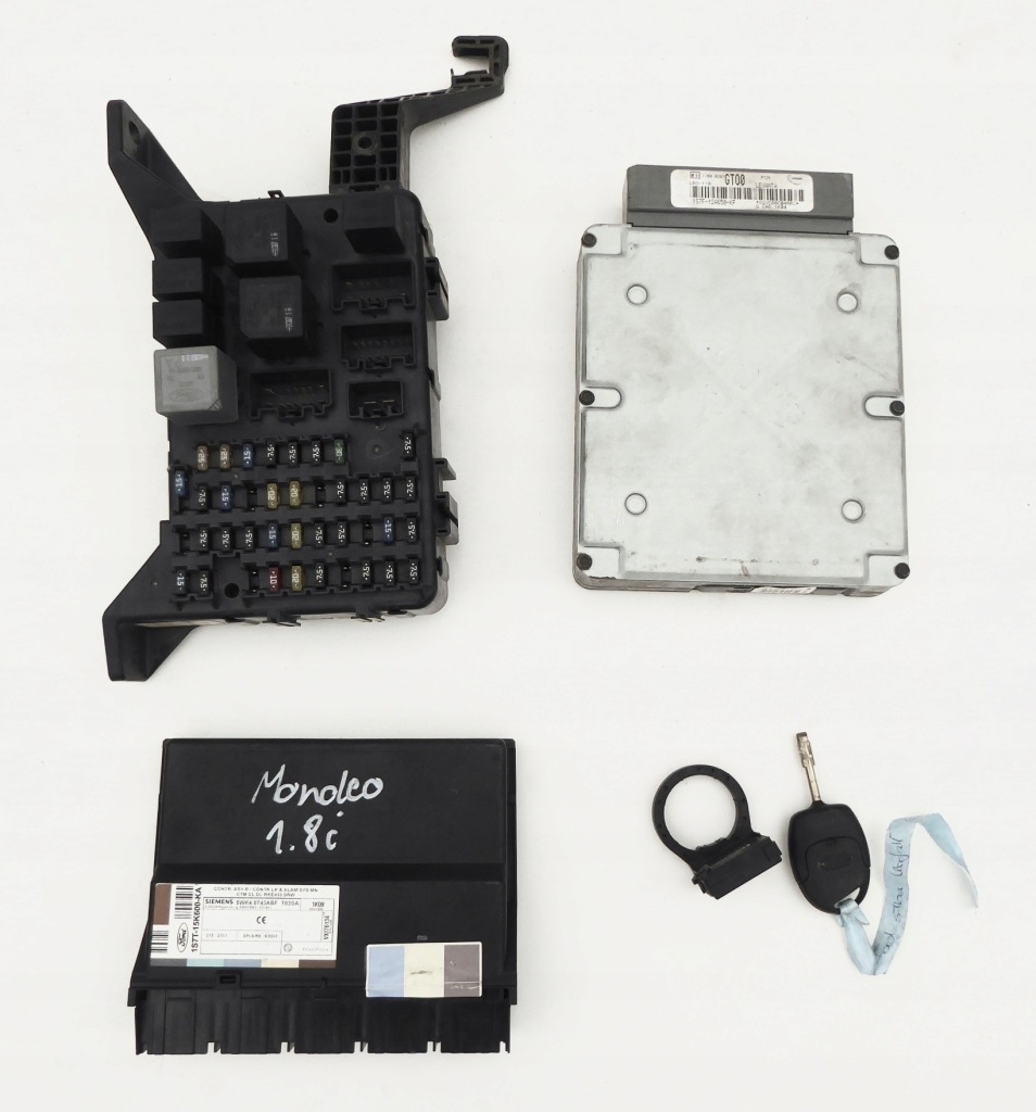 фото №1, Бортовий комп'ютер набір стартовий імобілайзер ford mondeo mk3 1.8