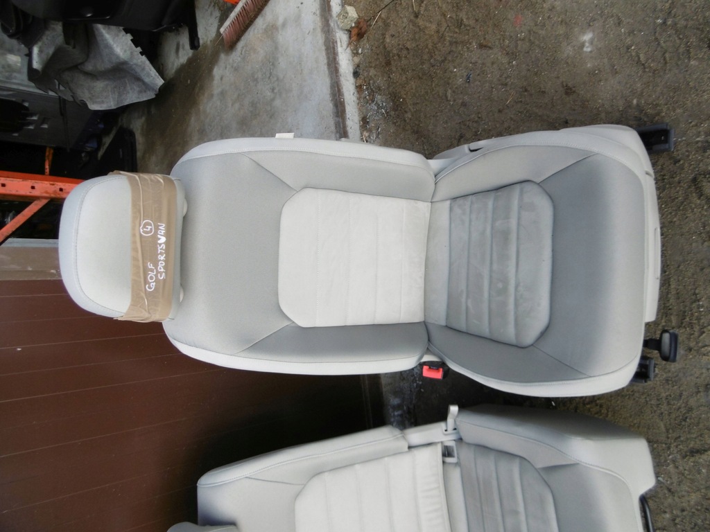 фото №5, Сиденья заднее сиденье vw golf sportsvan alcantara kmpl