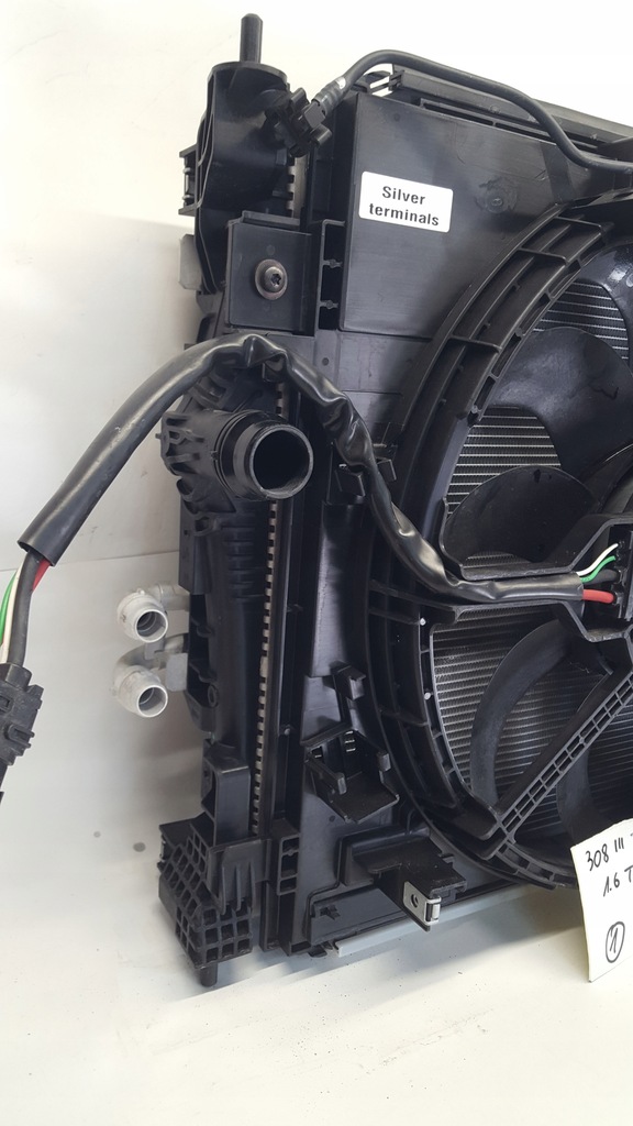 фото №9, Peugeot 308 408 ds4 t10 1,6 hybtyda 21-25r радиатор wody кондиционер вентилятор