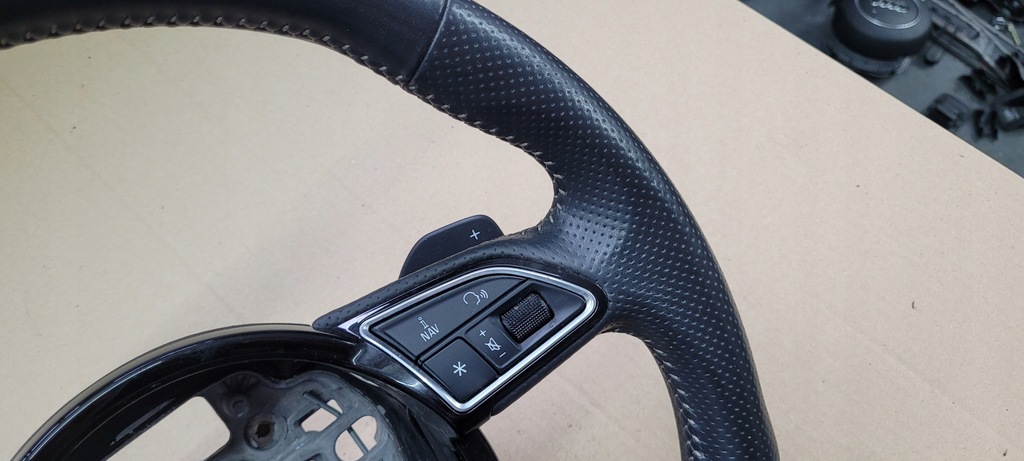 фото №5, A6 c7 4g lift воздуховод кожа кожаный sline лепестки переключения a7 4g