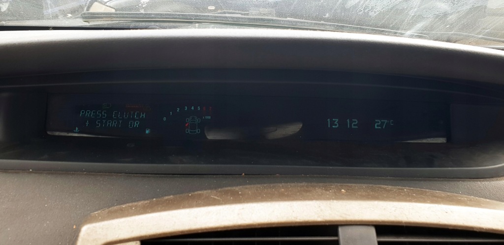 фото №8, Renault scenic 2 ii 1.6 16v дисплей счетчик приборы