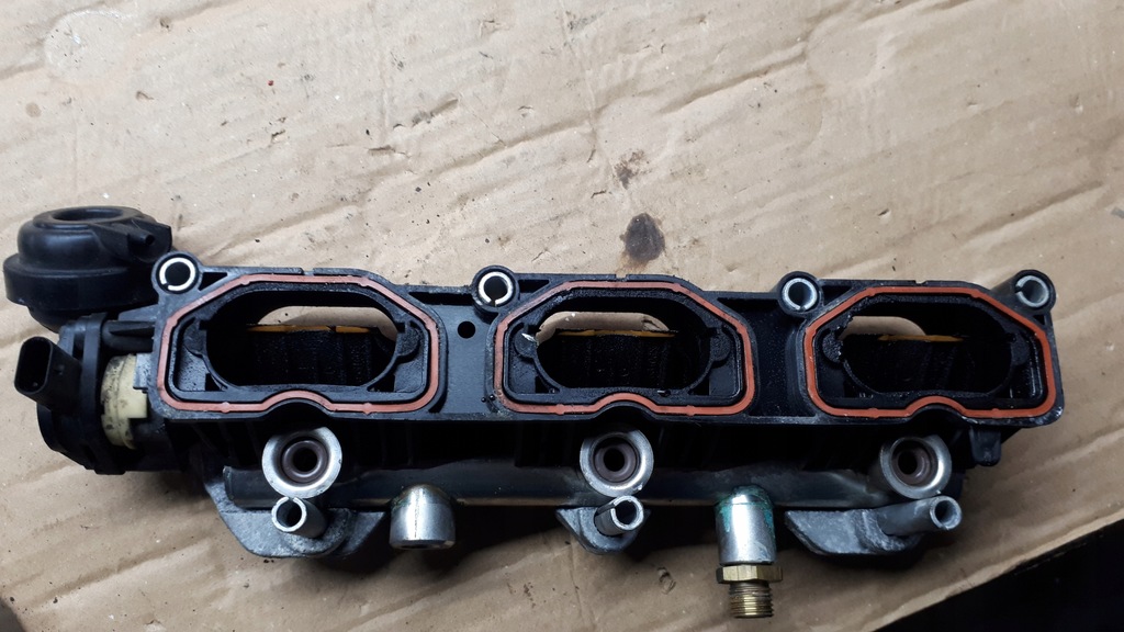 фото №10, S4 b8 lift коллектор всасывающий левый 3.0 tfsi s5 q5 a6