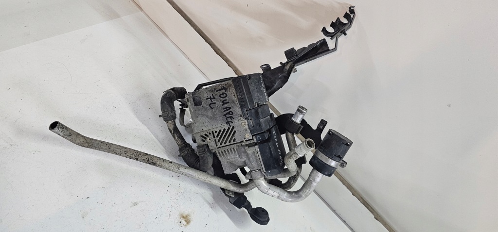 фото №10, Vw touareg 7l webasto обогреватель стояночный дополнительный обогреватель подогреватель 7l6815071g