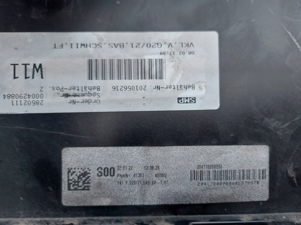 фото №11, Bmw 3 g20 g21 basis 18-22 бампер передний перед