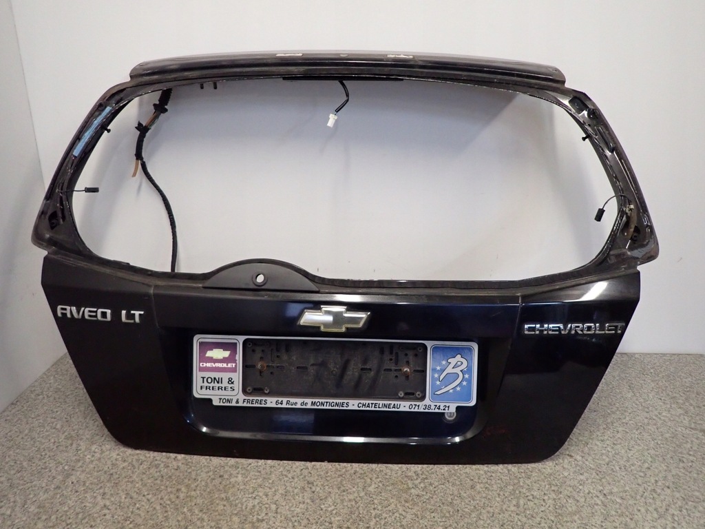 фото №1, Chevrolet aveo хэтчбек t250 07- крышка багажника багажника