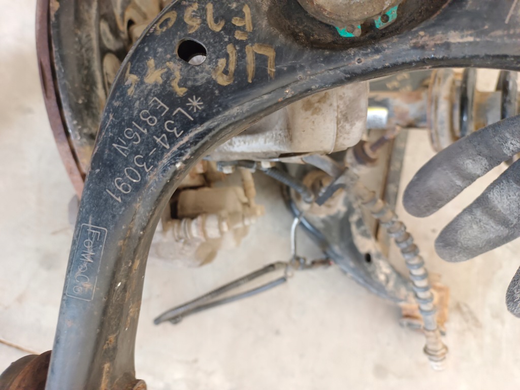 фото №9, Ford f150 15- поворотний кулак важіль амортизатор 2x4 лівий перед