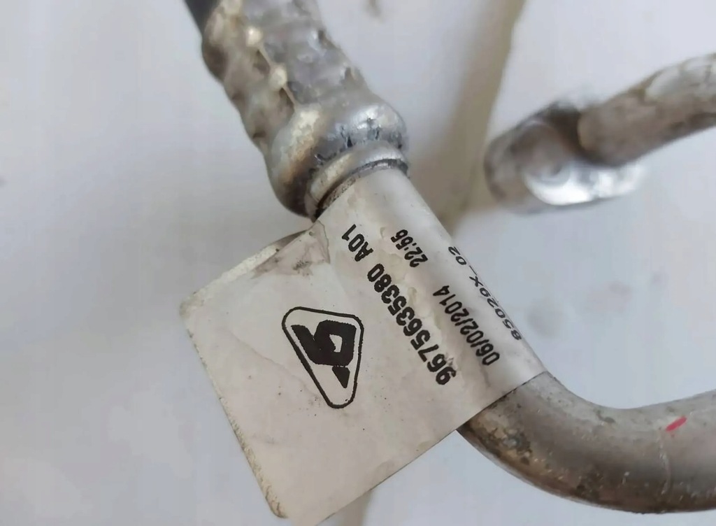 фото №9, Peugeot 308 ii t9 комплект трубопровід кондиціонера трубки кондиціонер