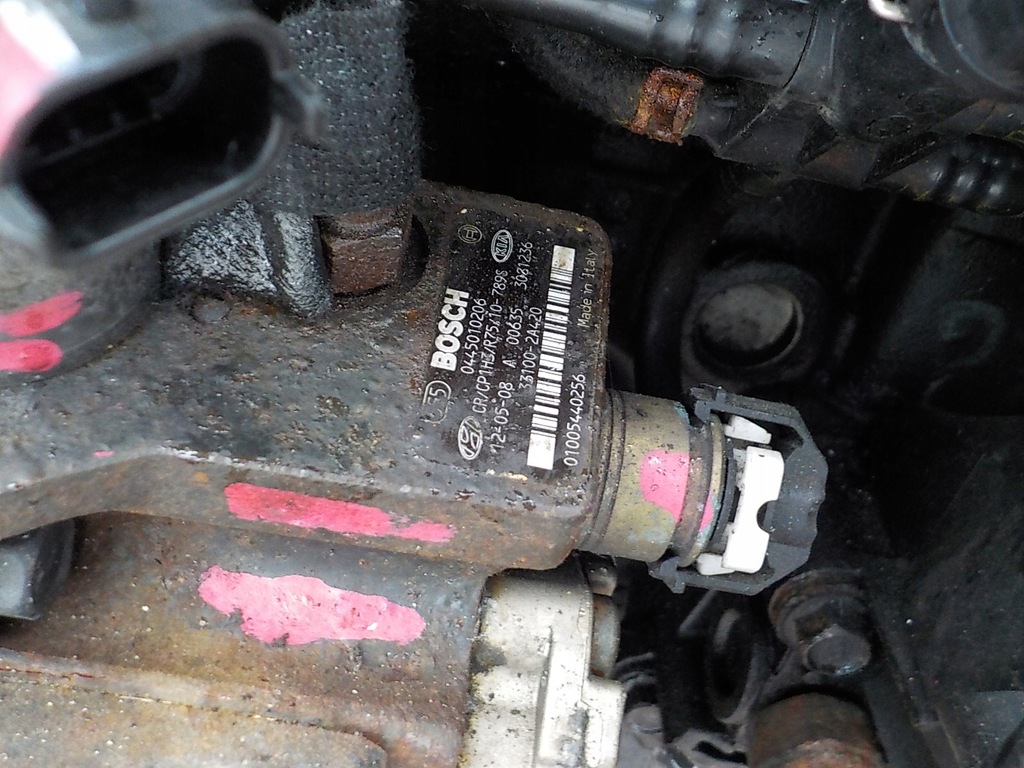 фото №13, Hyundai i30 ii ceed ii 13r 1.6 crdi 128km двигатель d4fb kompletny механическая коробка передач