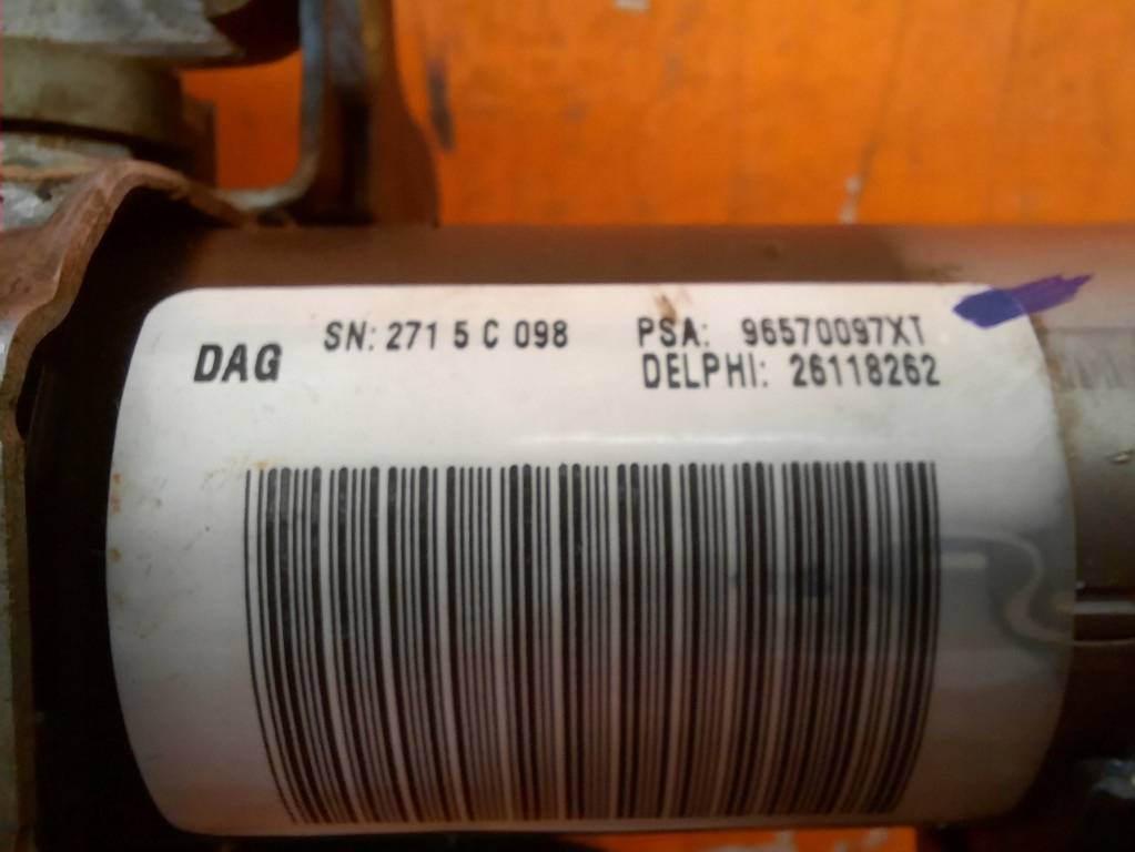 фото №12, Peugeot 407 1.6 hdi 04-10kolumna кермова замок запалювання kluczy96570097xt 9hz