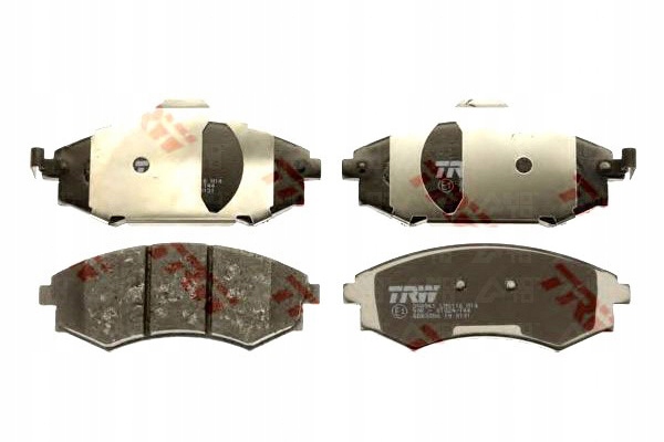 фото №1, Trw gdb1623 набір гальмівних колодок гальмівних, гальма дискові