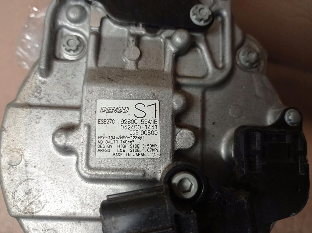 фото №7, Компресор кондиціонера nissan leaf 2