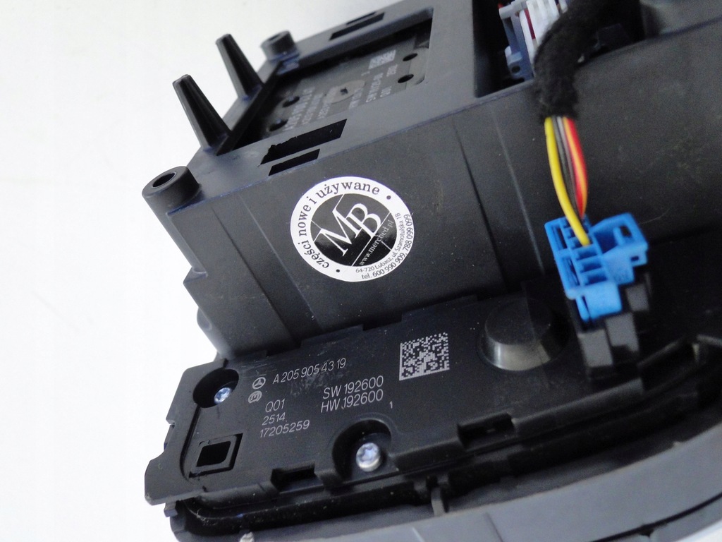 фото №10, Mercedes c klasa 205 w205 панель idrive a2059006247