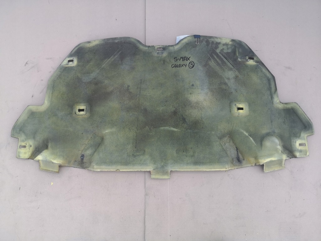 фото №6, Шумоизоляция капот + клипсы ford s-max i mk1 06-10