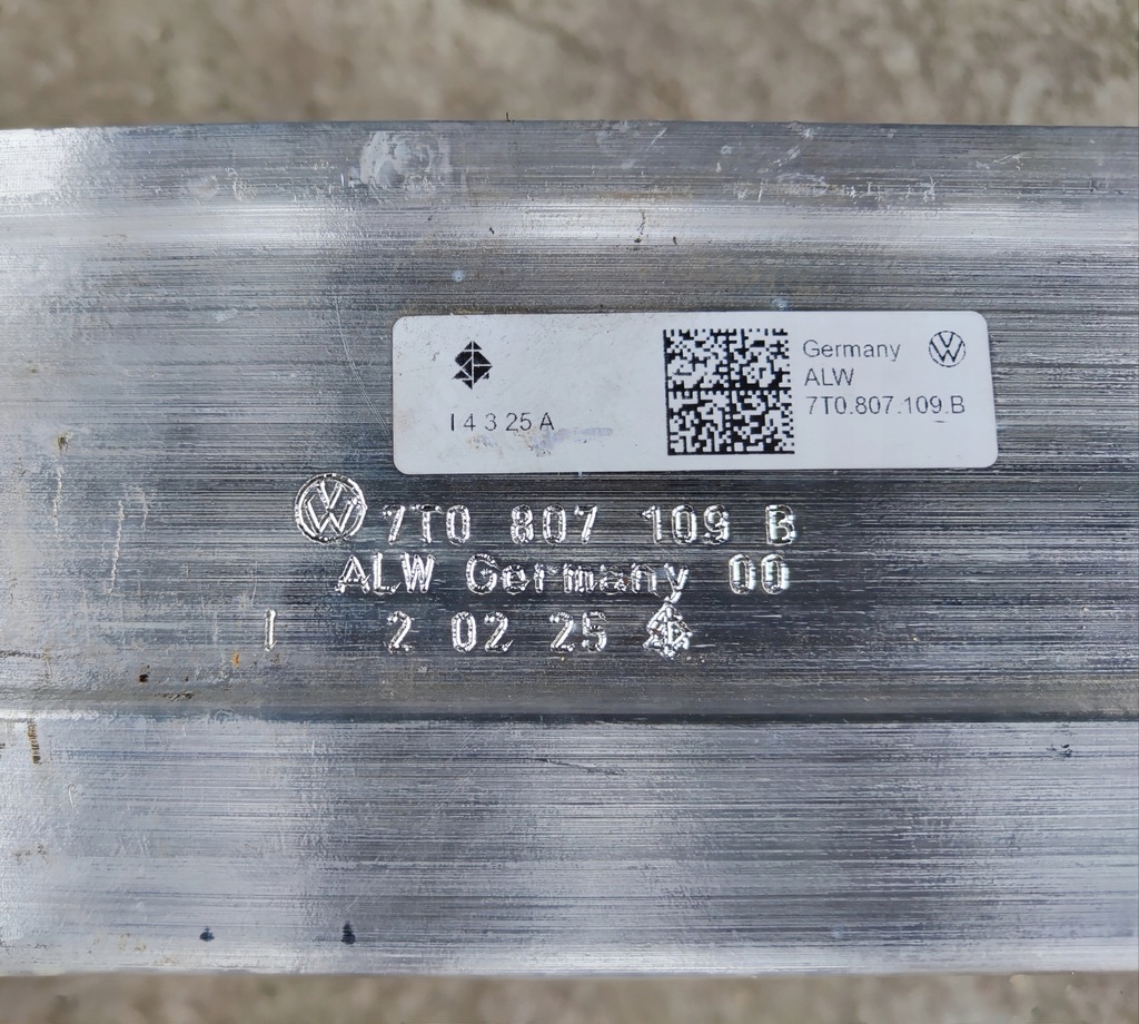 фото №6, Vw volkswagen transporter t7 7t0 балка усилитель бампера перед