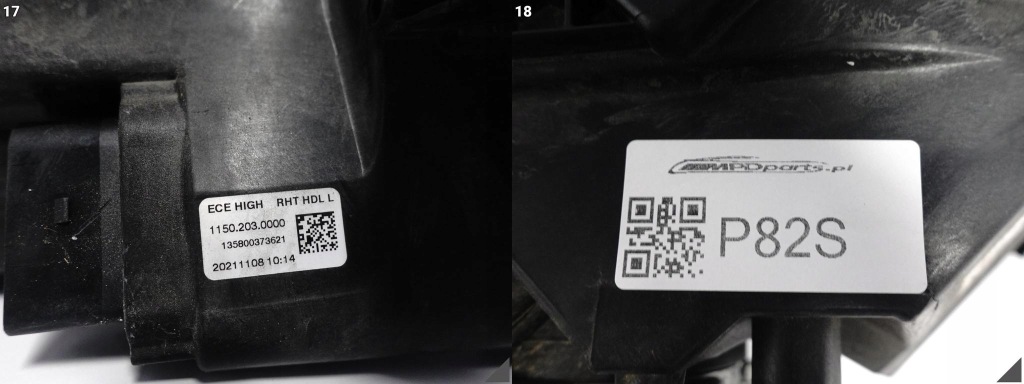 Skoda superb 3v1 рестайлинг  19- фара full led crystal lighting high левая перед Оригинал