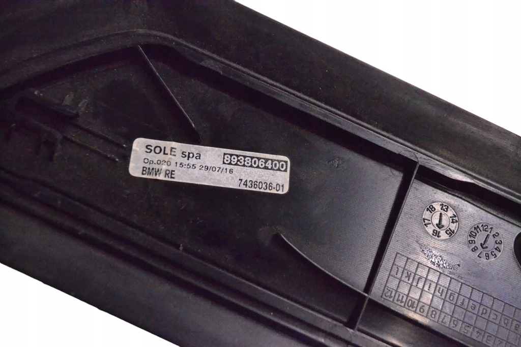 фото №5, Bmw 4 f32 f33 2016 правая сторона защита накладки передней